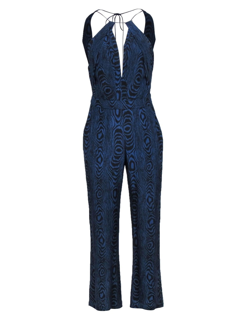 Diane Von Furstenberg silk halter Jumpsuit